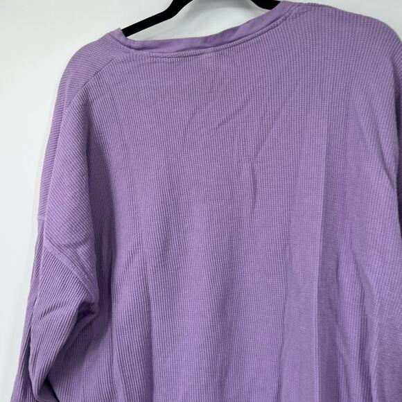 Intimately Free People Early Night Thermal Top in Lavender - Picture 5 of 7